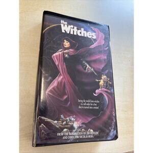 The Witches VHS 1989, 1999 Clamshell Jim Henson Anjelica Huston Tested